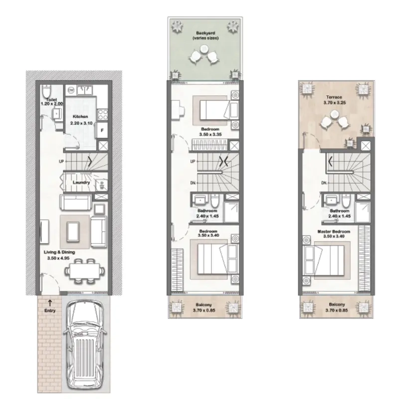Afra Park Project floor plans - 2