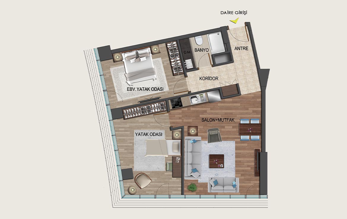 Alize Tower floor plans - 1