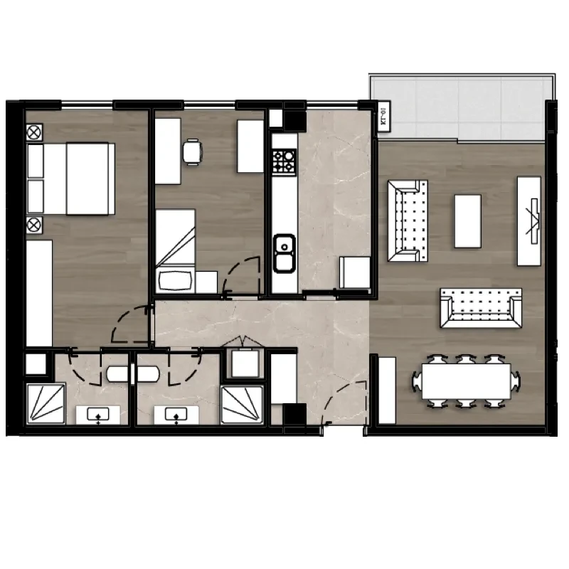 Bab Istanbul floor plans - 2