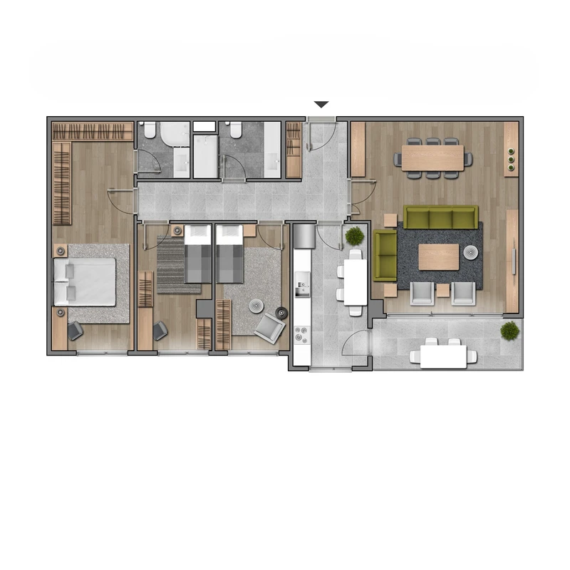 LIV Bahçeşehir floor plans - 1