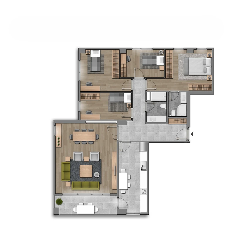 LIV Bahçeşehir floor plans - 2
