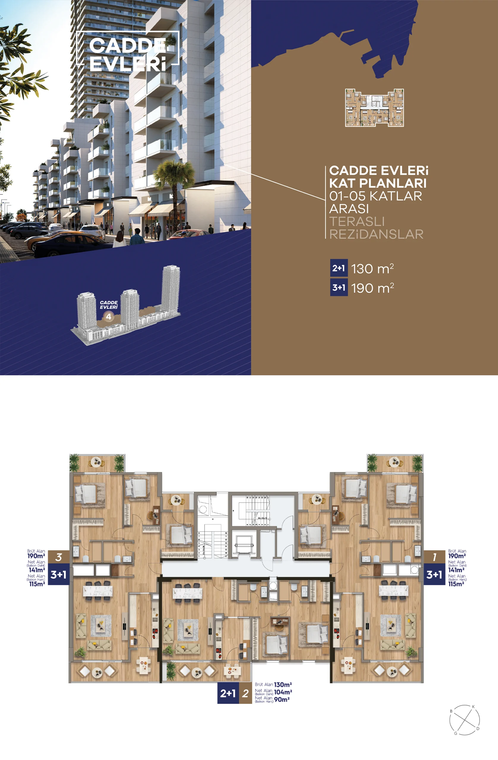 Megapol İzmir floor plans - 3