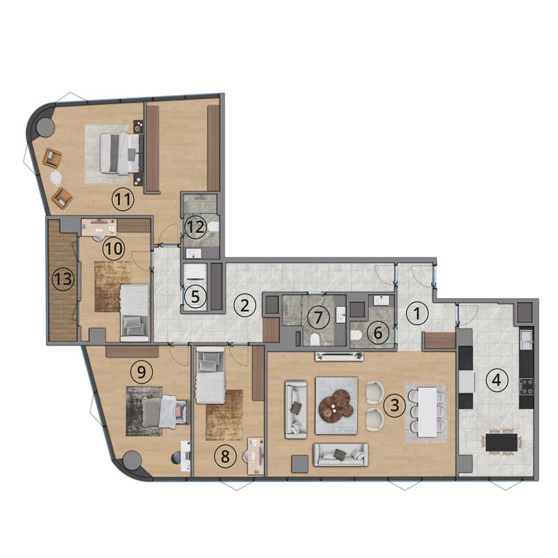 Meydan Kadıköy floor plans - 4