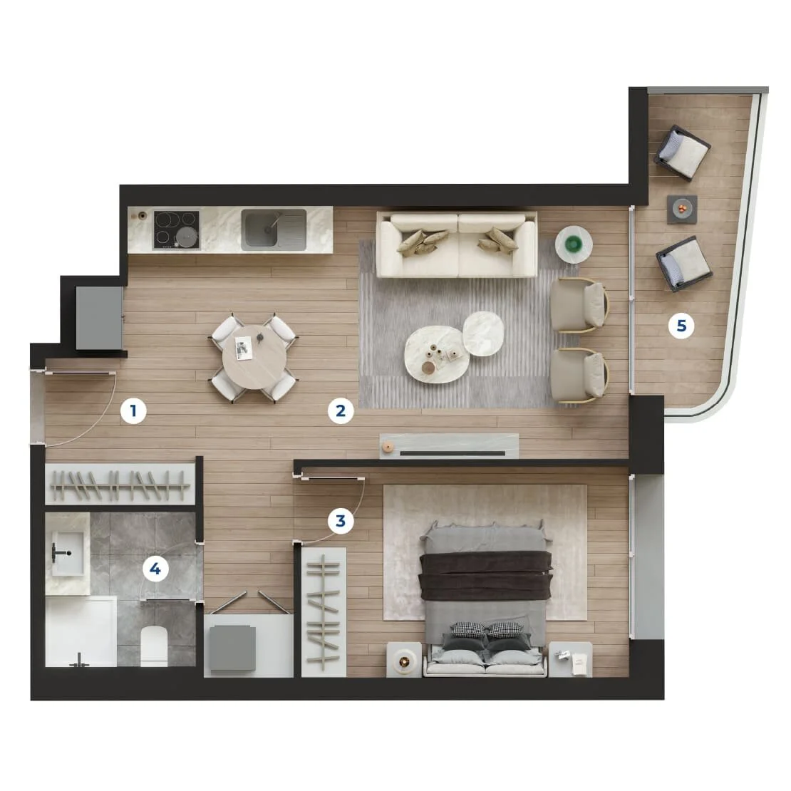 Neva Yalı floor plans - 1