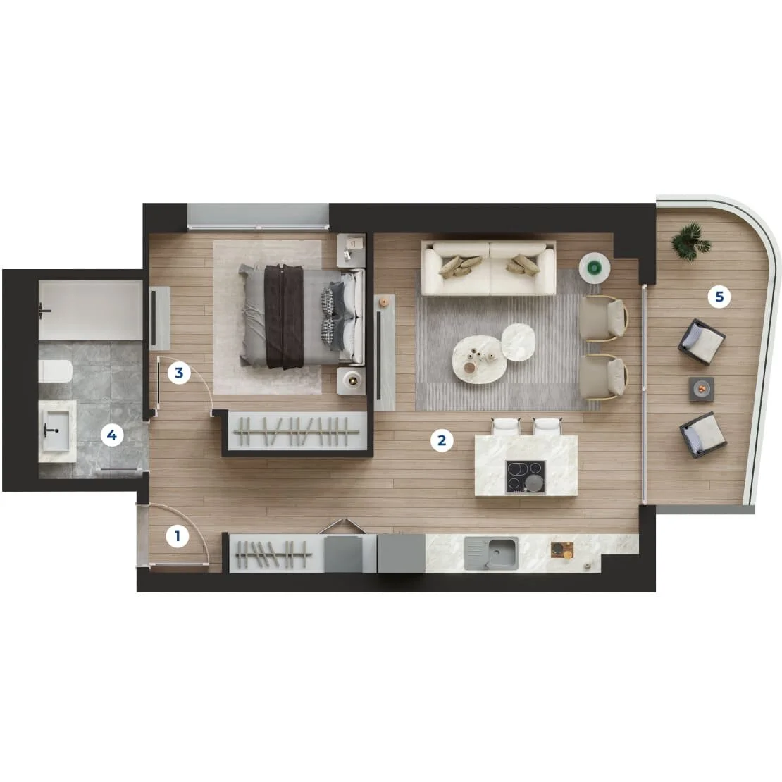 Neva Yalı floor plans - 2