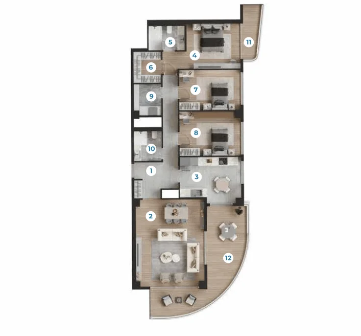 Neva Yalı floor plans - 4