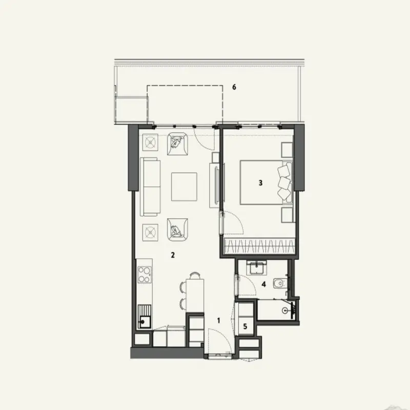 Özak Dragos floor plans - 1