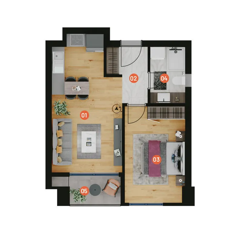 Rams City Haliç floor plans - 5