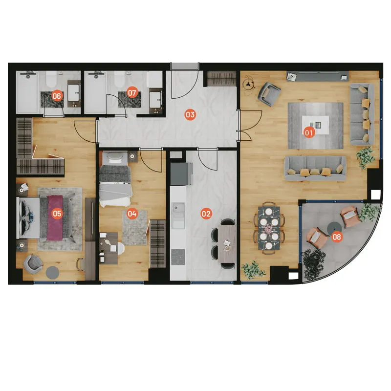 Rams City Haliç floor plans - 6
