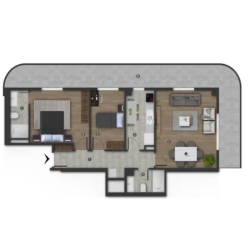 Seba Casa Kağıthane floor plans - 1