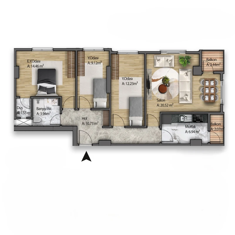 Sega Metro Park floor plans - 2
