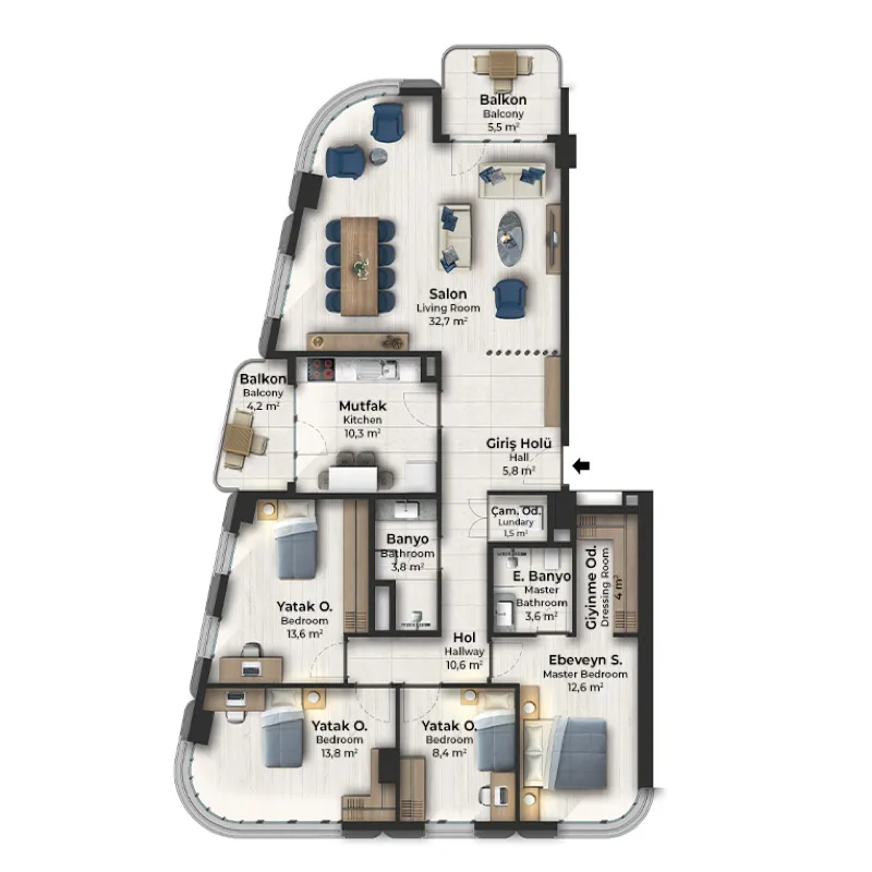 Sinpaş boulevard floor plans - 4
