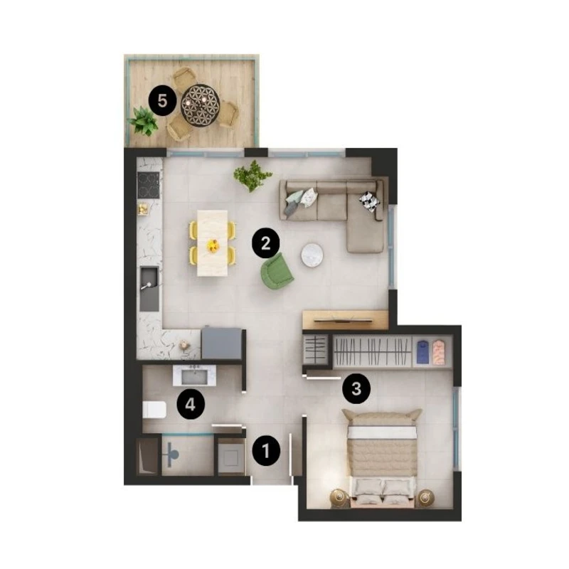 Square 23 floor plans - 1
