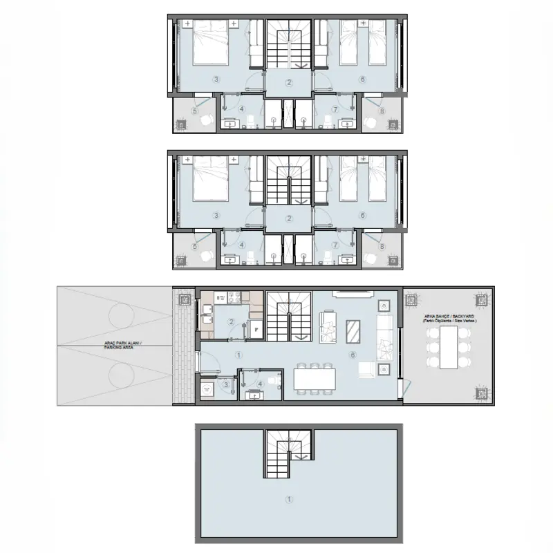 Sylvana İstanbul floor plans - 1