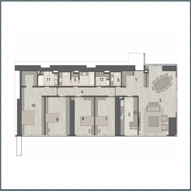 Torun Center floor plans - 3
