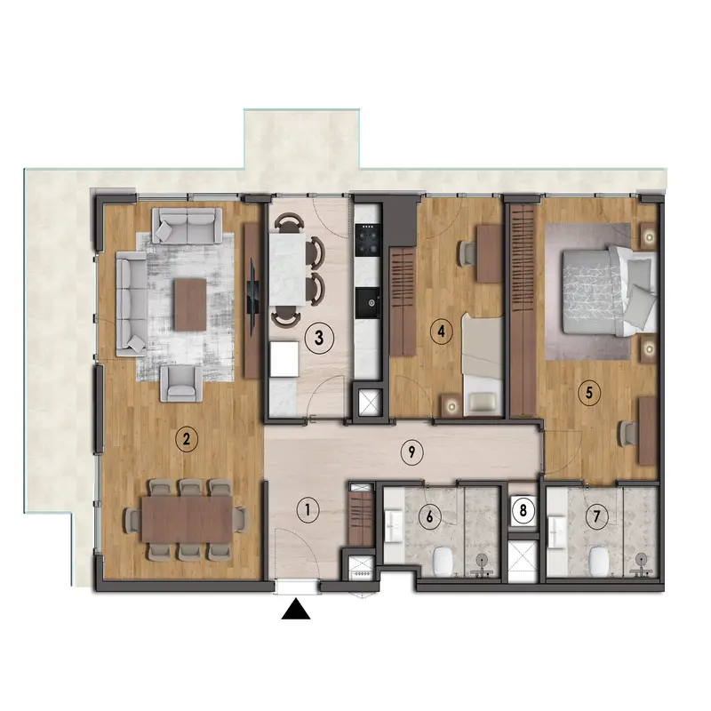 V Sancaktepe floor plans - 2